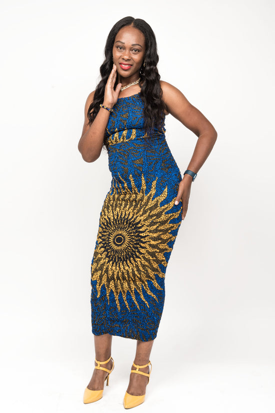 Anurama African Print Dress