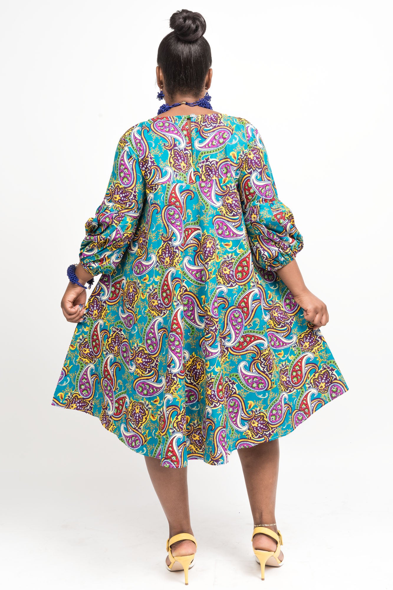 Awusi African Print Dress