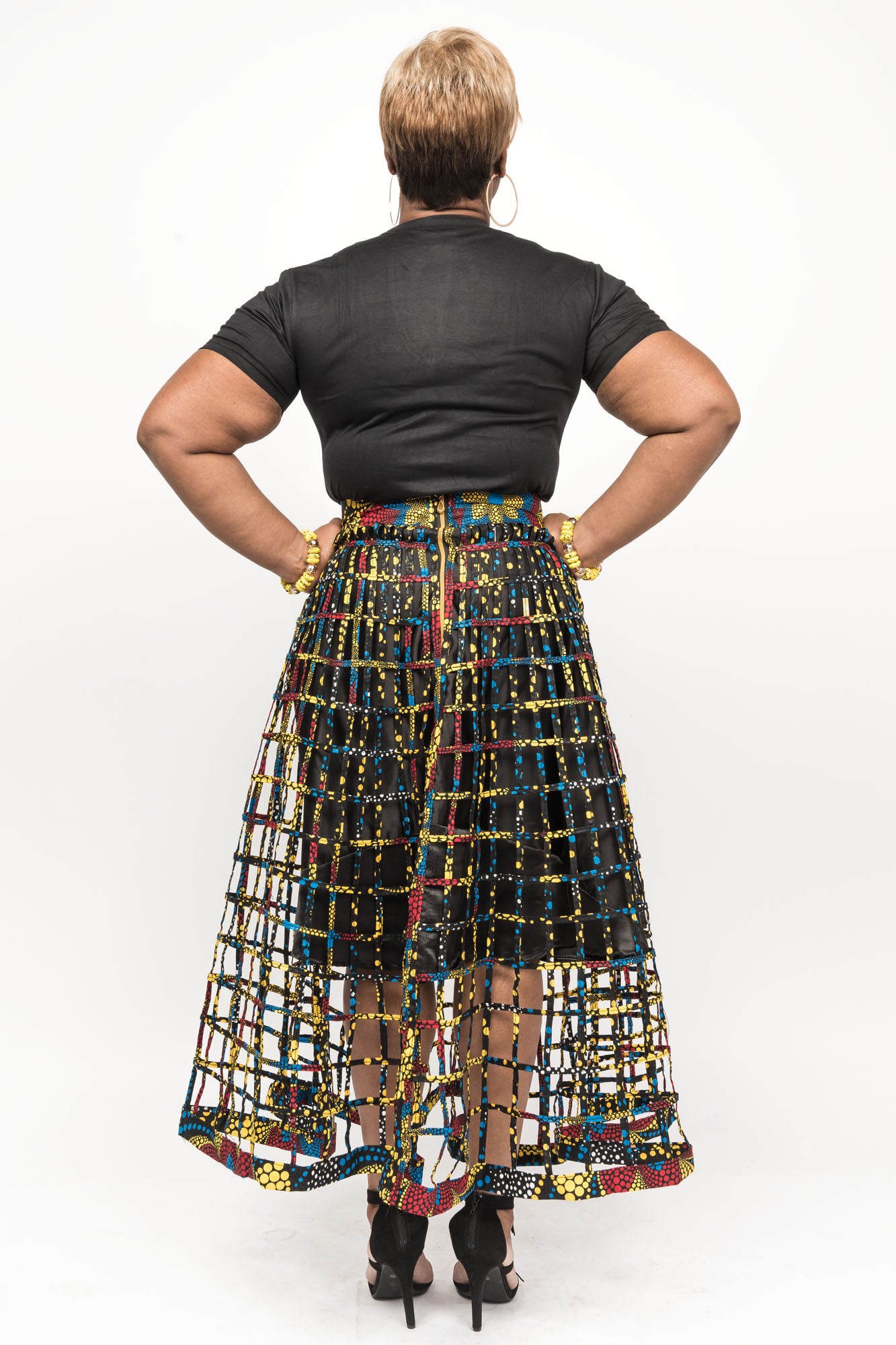 Morowa African Print Skirt