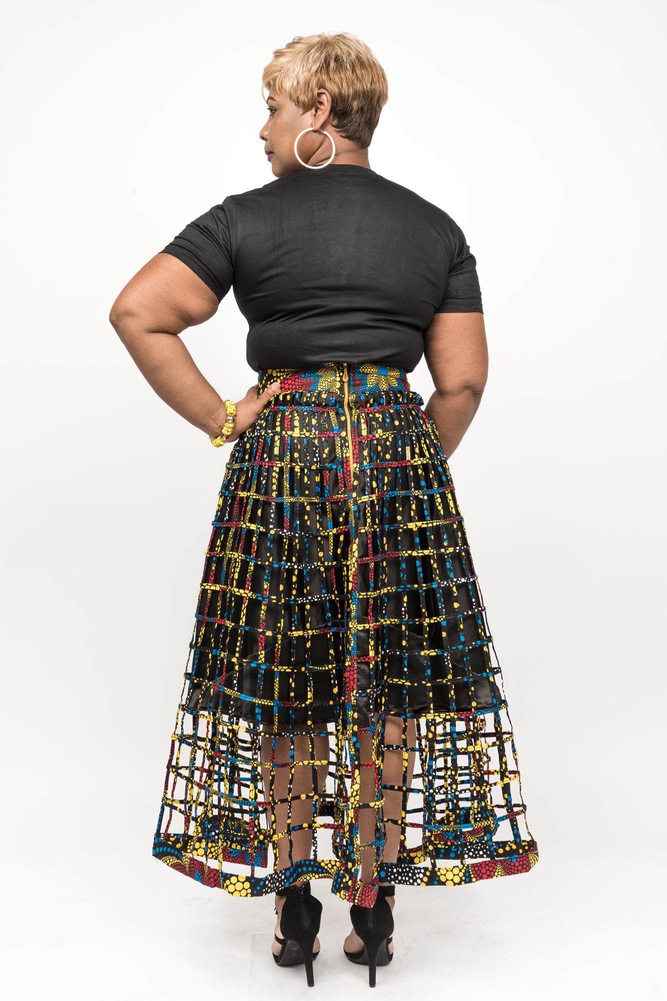 Morowa African Print Skirt