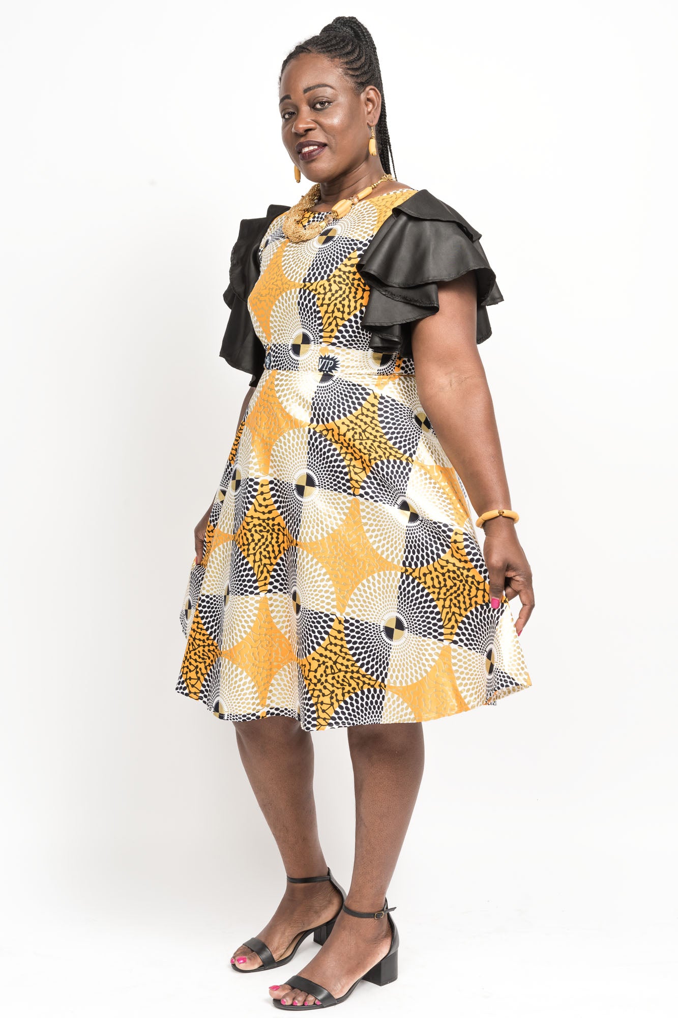 Nanyamba African Print Dress