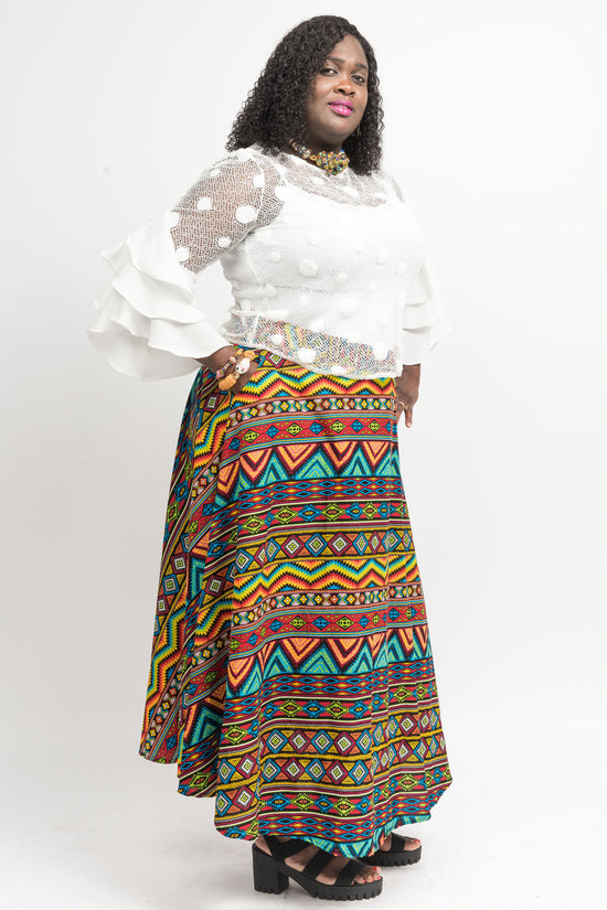 Sa'diyah African Wrap Skirt