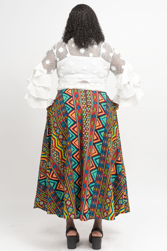 Sa'diyah African Wrap Skirt